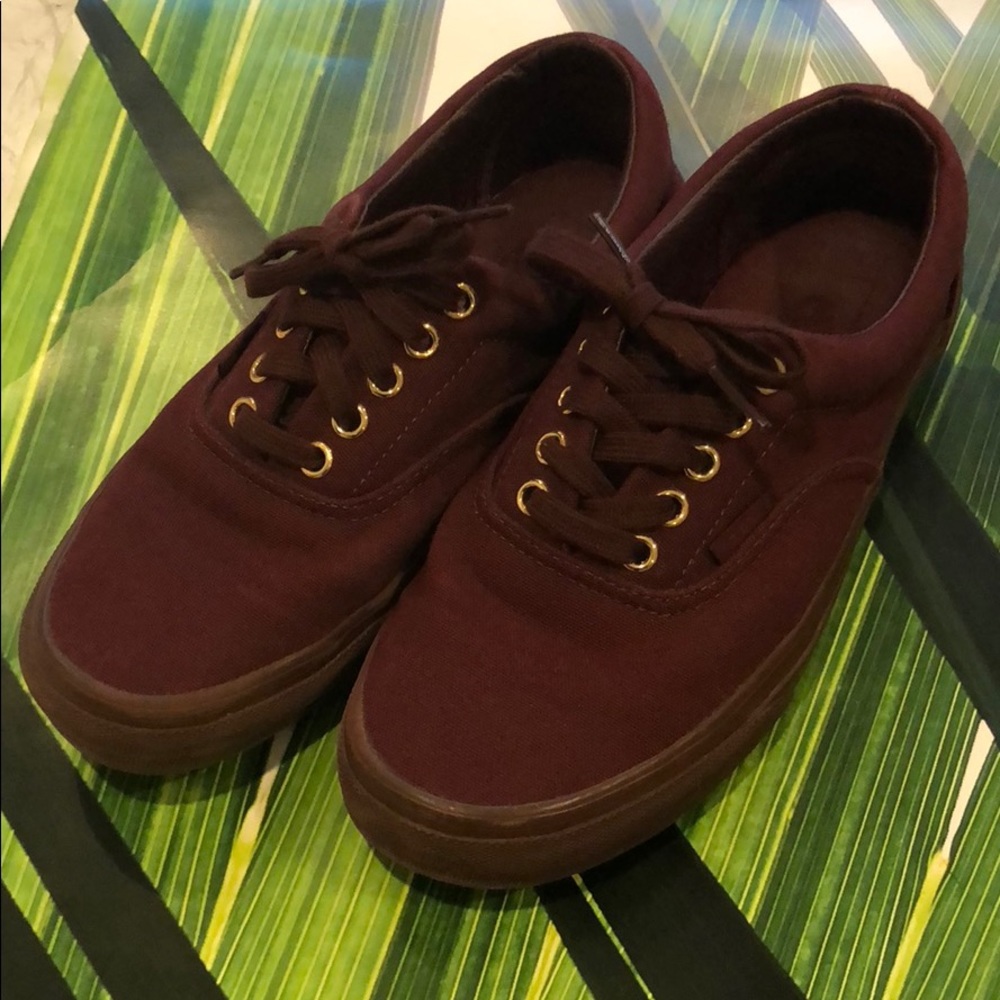Vans authentic low top shoe sneakers lace up